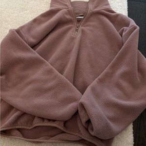 TNA Dusty Rose Fleece Women's Sweater